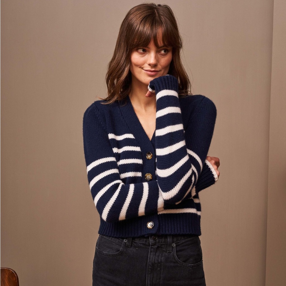 La Ligne Mini Marin Cardigan size M